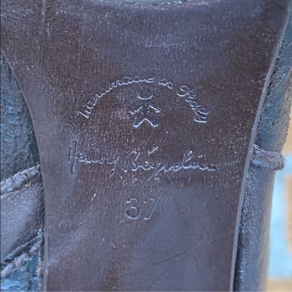 Henry Beguelin brown leather boots size 7 - Picture 7 of 11